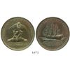 Image 1 : Great Britain, copper medal made from copper salvaged from the Foudroyant (1897), flagship of Lord N