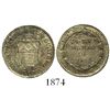 Image 1 : Guatemala, silver 1R-sized proclamation medal, 1847, Carrera.