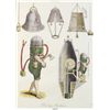 Image 1 : Matted copperplate engraving (hand colored) of diving machines from an 1803 publication.