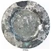 Image 1 : Silver plate, encrusted but intact.