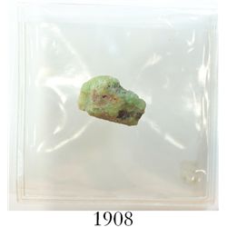 Medium-sized natural emerald, 9.01 carats, with (1990) Frank Sedwick certificate.