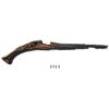 Image 1 : Complete stock (wood) of a flintlock pistol, very rare.