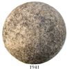 Image 1 : Spanish stone roundshot (cannonball) from a 1588 Spanish Armada wreck in the straits of Dover off En