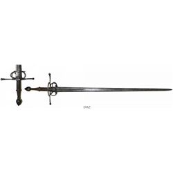 Northern European military-style broadsword, ca. 1570-1620.