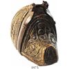 Image 1 : Spanish colonial iron-mounted wood stirrup, 1700s, found in South America.