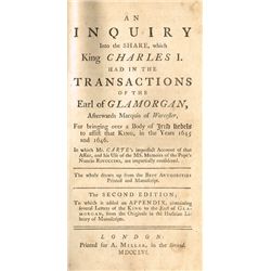 1645-46: Inquiry into the Bringing Over a Body of Irish Rebels to assist the King