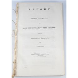 1876: Report from the Select Committee on Local Government and Taxation of Towns Ireland