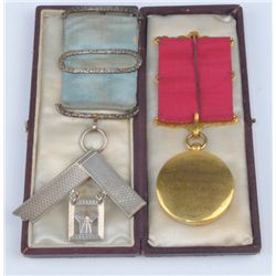 1861-64: Palladian Lodge Herefordshire masonic jewels