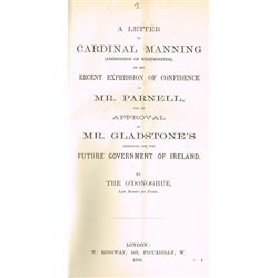1867-1892: Collection of mainly Irish political pamphlets