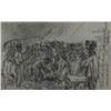 Image 1 : 19th Century: Drawing of Dr LIvingstone laying a corner stone