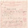 Image 1 : 1899: Royal Irish Constabulary discharge certificate and gun licence