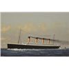 Image 1 : 1912 (April 11) James Morton painting of Titanic passing the Fastnet