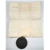 Image 1 : 1920-21: Indentures and seals appointing judges to the Connaught and North-East Circut Assizes