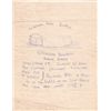 Image 1 : circa 1923: Constance Markievicz Republican Prisoners Hunger Strike sketch and note
