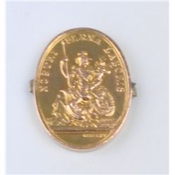 1931: Royal Dublin Society Bi-Centenary gold award medal