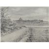 Image 1 : 1955: Historical pencil drawings of Classiebawn Castle and Benwiskin, Sligo