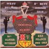 Image 1 : Long Kesh 36th (Ulster) Division, Royal Irish Rifles artwork by 'Gusty' Spence