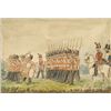 Image 1 : circa 1870: Drawing of County of Dublin Militia reviewed by their Colonel Lord Meath