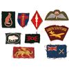Image 1 : 1939-45: Collection of British Regimental, Divisional and unit cloth badges