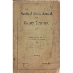 GAA: The Gaelic Athletic Annual and County Directory for 1910-1911