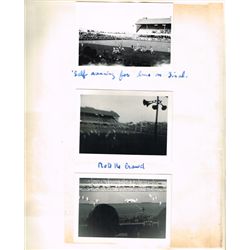 Rugby: 1950-54 Blackrock College Scrapbook compiled by Eric Pembrey