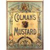 Image 1 : 19th Century: Colman's Mustard Victorian advertisement sign