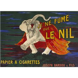 Joseph Bardon & Fils "Le Nil" Cigarettes Poster