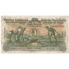 Image 1 : Currency Commission Consolidated Banknote 'Ploughman' One Pound, Munster & Leinster Bank, 19-1-39