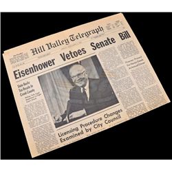 Back To The Future - 1955 Newspaper