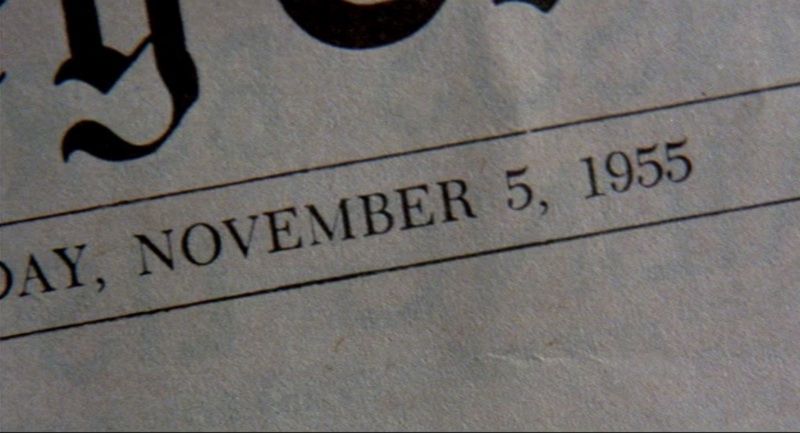 Back To The Future 1955 Newspaper