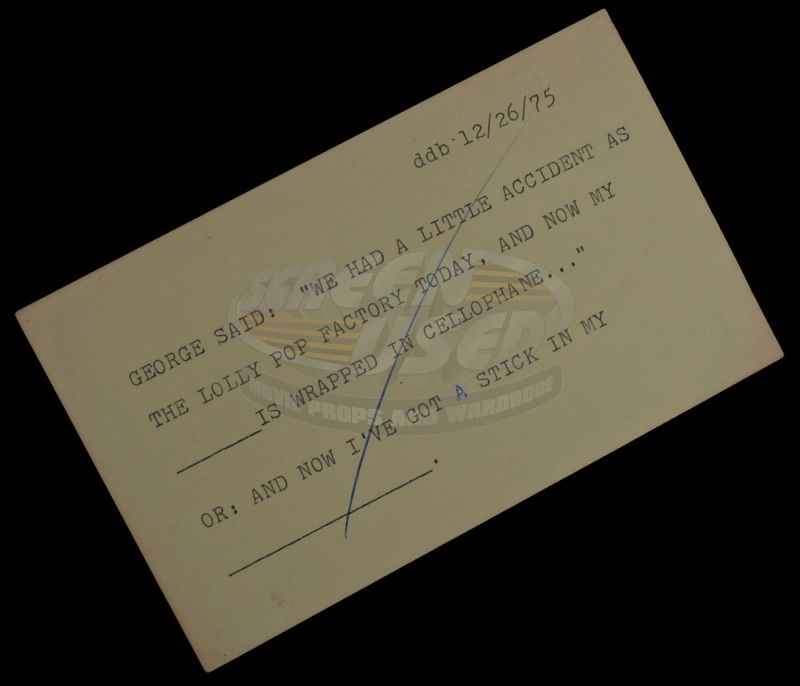 Match Game, The Gene Rayburn's Question Cards