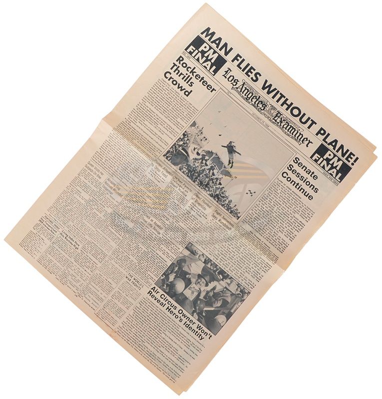 Rocketeer, The Newspaper