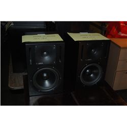 Genelec Monitors - Quantity 2 - 1030A 6'+ Tweeter  Two way Biamp Powered