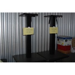 Pair - Wood Speaker Stands 36" tall