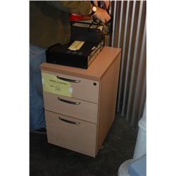 3 Drawer Chest On Wheels