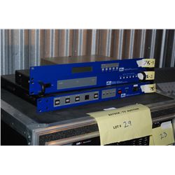 3 DTS Surround Units  1)DTS CAE-4 Pro Encoder/ 2)CAD-4 Studio Decoder/3) E175-01 DVD Time Controller