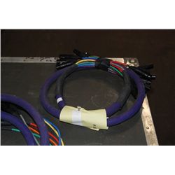 (1) -  8 x 8 XLR Snake - 8 Female / 8 Male XLR Cable