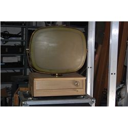 Philco Holiday Predicta B/W Television Set w/Case