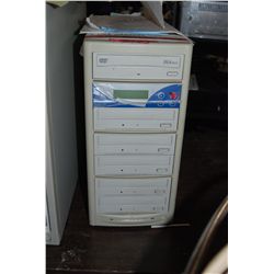 CD DVD Replicator - 1 in / 5 out Athena DVD Replicator