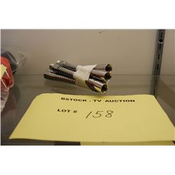 (1 Lot of 5) 6" Microphone Goosenecks