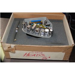 Sony APR 5003 Tape Recorder 1/4" Head Assembly w/ Guides