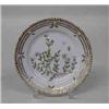 Image 1 : SET OF EIGHT ROYAL COPENHAGEN "FLORA DANICA" PORCELAIN BUTTER PLATES