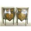 Image 1 : PAIR OF ROCOCO STYLE PAINTED COMMODES