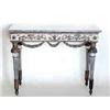 Image 1 : GOOD NEO-CLASSICAL CARVED AND PAINTED CONSOLE TABLE