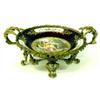 Image 1 : FINE LOUIS XV STYLE "SEVRES" GILT BRONZE MOUNTED PORCELAIN CENTERPIECE