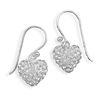 Image 1 : Crystal Heart Earrings