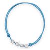 Image 1 : Adjustable Blue Stretch "LOVE" Bracelet