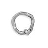 Image 1 : Oxidized Circle and Heart Slide