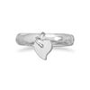 Image 1 : Toe Ring with Heart Charm