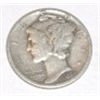 Image 1 : 1936 MERCURY SILVER DIME *NICE EARLY COIN*!! DIME CAME OUT OF SAFE!!